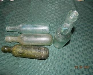 vintage bottles