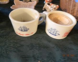 Old Spice candle mugs