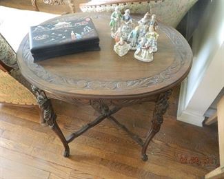 antique end table