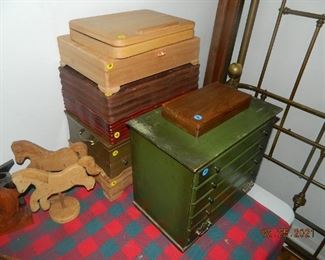 silverware boxes/jewelry box