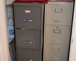 Metal Upright File Storage
