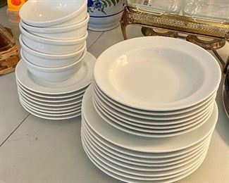 White set of dishes $36 
