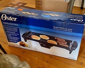 Oster griddle still in box $12