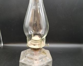 Vintage Kerosene Oil Lamp 