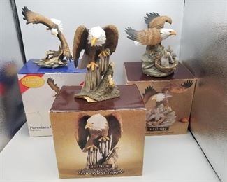 Porcelain American Eagles