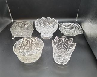 Crystal/Glass Decorative Bowls