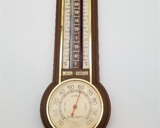 Vintage Springfield Barometer Weather Station