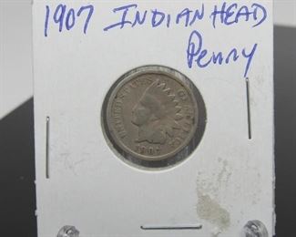 Yr: 1907
Denomination Indian Head Penny
Located in: Chattanooga, TN
KW4-159