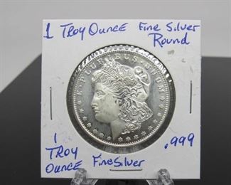 Denomination Silver Round
Located in: Chattanooga, TN
1 Troy Ounce
.999 Fine Silver
KW4-18