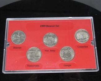Yr: 1996 -D
Denomination State Quarter Collection
Series: Proof
Located in: Chattanooga, TN
D Mint
COA
KW4-107