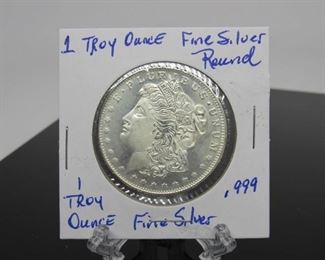 Denomination Silver Round
Located in: Chattanooga, TN
1 Troy Ounce
.999 Fine Silver
KW4-19