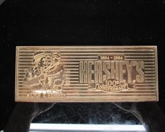 Yr: 1984
Denomination Bronze Hershey's
Series: 100th Anniversary Bar
Located in: Chattanooga, TN
KW4-122