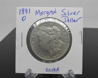 Yr: 1891- O
Denomination Morgan Silver Dollar
Located in: Chattanooga, TN
O Mint
KW4-39