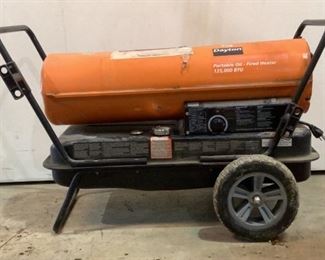 Located in: Chattanooga, TN
MFG Dayton
Model 3VE50D
Power (V-A-W-P) V-120, Hz - 60, A - 2.5, Single Phase
Forced Air Blower
Multi - Fuel
125K BTU
Fuel Tank Capacity - 10 Gallon
*Sold As Is Where Is*

SKU: K-16-A
Tested - Works