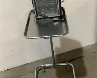 Located in: Chattanooga, TN
Power (V-A-W-P) 120V - 60Hz - 12.5A - 1500W
Stand and Heater
(1) Soleil Heater
120V - 60Hz - 12.5A - 1500W
Tested-Works
(1) Metal Stand
12-1/2"W x 19"D x 33"H
**Sold as is Where is**
