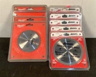Located in: Chattanooga, TN
Condition Unused
MFG Milwaukee
Saw Blade
(5) 8" General Purpose Metal
(4) 6-1/2" Framing
*Sold As Is Where Is*

SKU: K-7-A