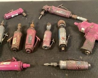 Located in: Chattanooga, TN
Assorted Pneumatic Tools
(1) 1/2" Pneumatic Impact Wrench
MFR - Ingersoll-Rand
(2) Pneumatic Angle Grinders
(7) Pneumatic Die Grinders
*Sold As Is Where Is*

SKU: G-4-B
Unable To Test