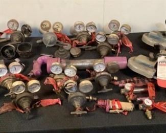 Located in: Chattanooga, TN
Non-Working Tools and Gauges
**Non-Working**
Lot Includes - Band Saws, Pneumatic Chipping Hammer, Pneumatic Impact Wrench, and Welding Gauges
MFR's - Milwaukee, Ingersoll-Rand, Texas Pneumatic, Victor
*Sold As Is Where Is*

SKU: H-6-A
Non-Working