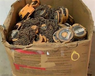 Located in: Chattanooga, TN
MFG Harrington
5 Ton Chain Hoists
**Sold as is Where is*