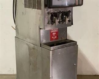 6 Image(s)
Located in: Chattanooga, TN
Power (V-A-W-P) 230V 60 Hz
Icee Machine
Size (WDH) 17"W x 28"D x 68 1/2"H
400 PSI High 150 PSI Low
**Sold As Is Where Is**
Unable To Test