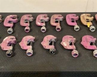 Located in: Chattanooga, TN
MFG Ridgid
Assorted Pipe Cutters
(8) 1"-3"
(5) 5/8"- 2-1/8"
(1) 1-1/4"- 3-1/2"
(1) 1/4" - 2-3/8"
*Sold As Is Where Is*

SKU: T-3-C