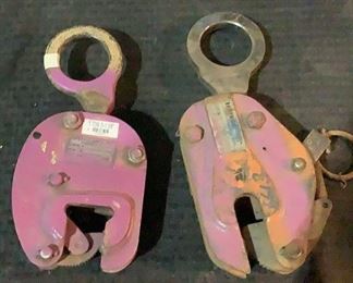 Located in: Chattanooga, TN
1 Ton Plate Clamps
(1) Renfroe Plate Clamp 0 - 3/4"
(1) Safety Clamps Inc. Plate Clamp 0 - 1-3/8"

SKU: J-7-C