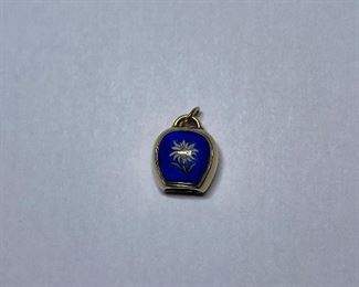 14k acid tested not stamped - pendant/charm -weight 1.8 grams - price 100 dollars 
