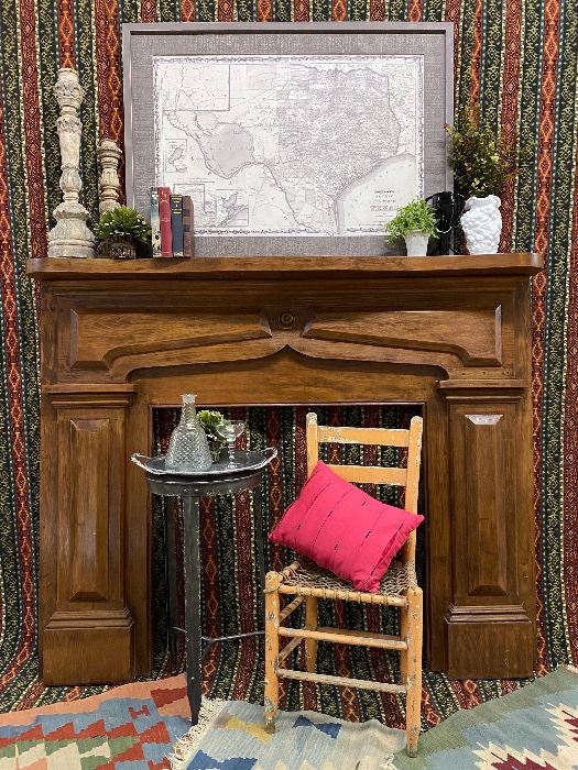 Antique fireplace mantel circa 1870                               Click on the link to Capitol Sales Services Hibid page to register and to place bids on items as presented in the catalog.  .........To Register and To Bid go to   https://capitolsalesservices.hibid.com