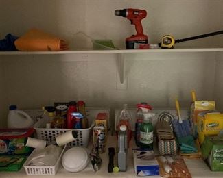 Assorted Cleaning Supplies