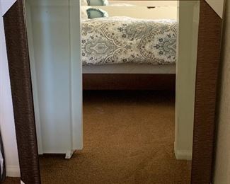 Decorative Mirror (1 Black and 1 Bronze)