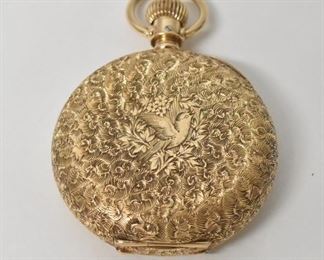 Elgin 14K HC with Bird