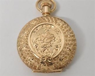 Elgin 14K HC with Bird Rare