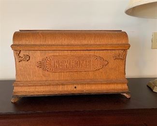 	#12	"New Home" wooden box	 $25.00 		
