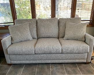 	#38	Lazy Boy sofa with sleeper bought Sept 2020. Sleeper never used. New with tags	 $300.00 		