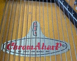 	#64	Vintage Chrome A Harp by Rythem Band Inc.	 $20.00 		