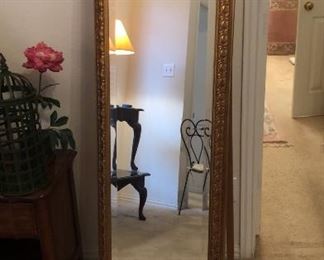 Standing mirror with Easel  back