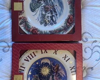 Lenox Christmas plates new in their boxes