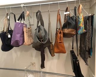 Lots of great hand bags and totes for sale, Coach, Brighton, Ralph Lauren and many more