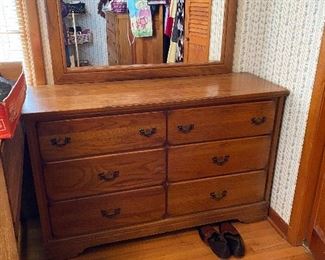 Small Dresser with Mirror