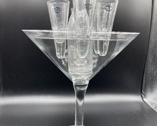 9 pc Vodka Chiller Set 