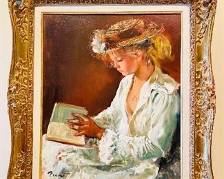 Oil by Brenot - Susanna