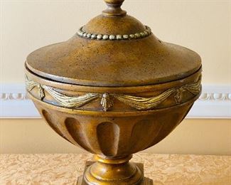 Vintage Decorative Jar with Lid