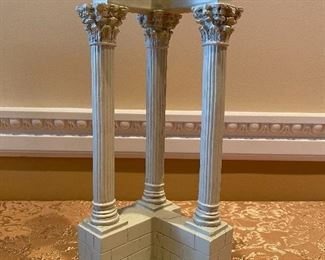Greek Column Pedestal Art Table Sculpture