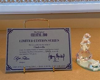 Crystal Zoo Figurine - Cinderella