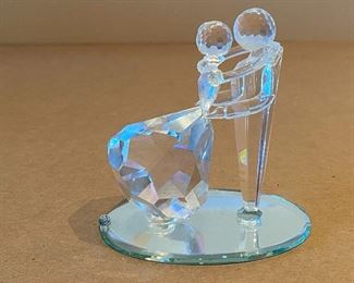Crystal Zoo Figurine - First Waltz