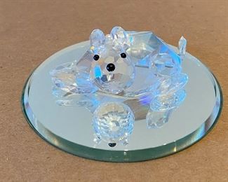 Crystal Zoo Figurine - Playful Puppy