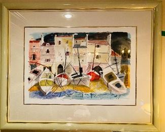 Charles Levier "PORT DE PECHE"