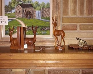 Wood antelopes from Kenya