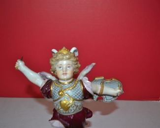  MEISSEN CUPID FIGURINE