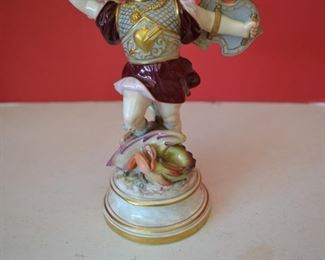  MEISSEN CUPID FIGURINE